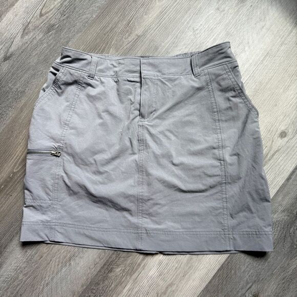 Athleta Skort Gray 6 Skirt Shorts Athleisure Athletic Stretchy Comfy - Picture 3 of 11